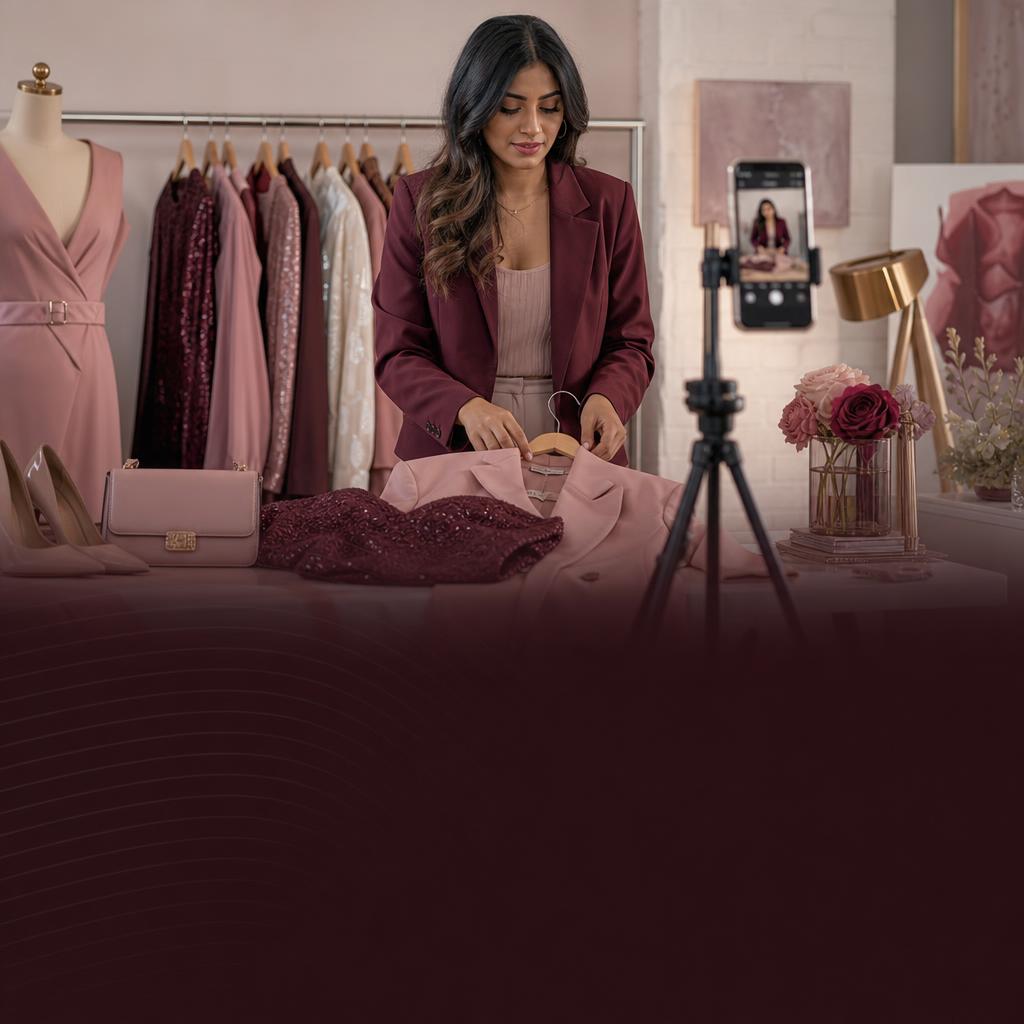 Priya Patel creating content